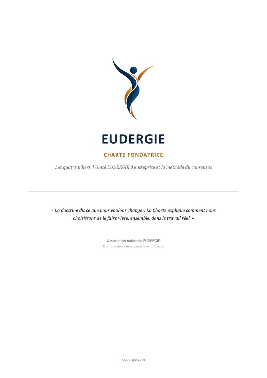 Couverture de la Charte fondatrice